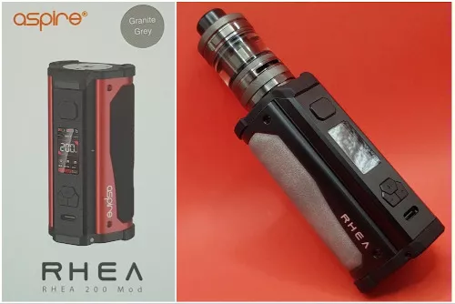 Review of Aspire Rhea Mod. First look